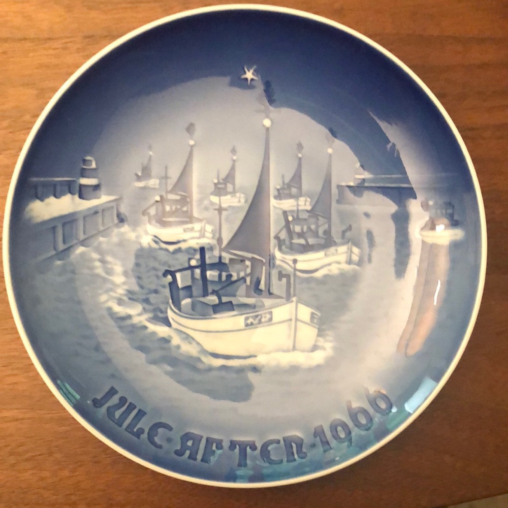 Bing & Grondahl Jule-After 1966 plate